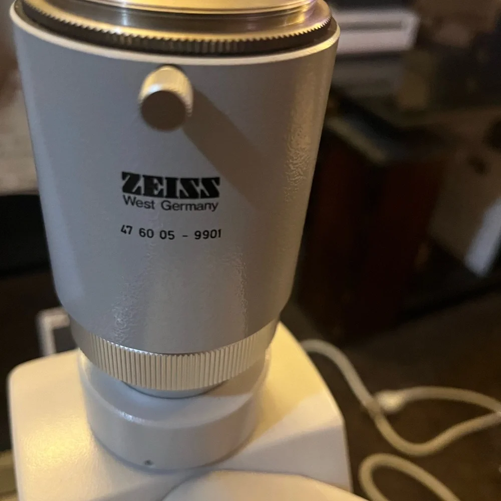 White Microscope